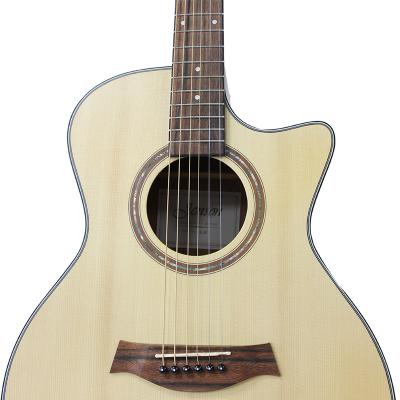 China Fir Spruce Wood Guitar Beginner Introduction Musical Instrument N-40 JENSON Native Guitar 40 Inch for sale