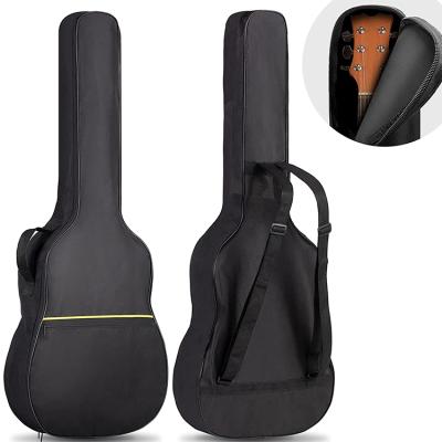 China Shockproof Acoustic Guitar Shoulder Bag Waterproof Entry-level Acoustic Guitar Bag Backpack Shoulder Bag 5mm Thick for sale