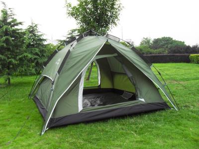 China Automatic Dual 3-4 Bunk Tent,Flysheet Size:220*200*130CM,Weight: 3.6KG for sale