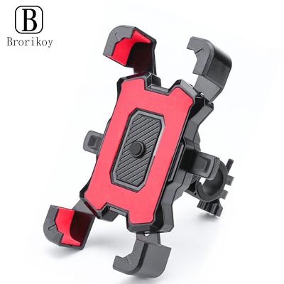 China Amazon Hot Selling Adjustable Mobile Phone Holder Universal Handlebar Clip Holder Universal Motorcycle Bracket Bikes Mobile Phone Motorcycle Mount for sale