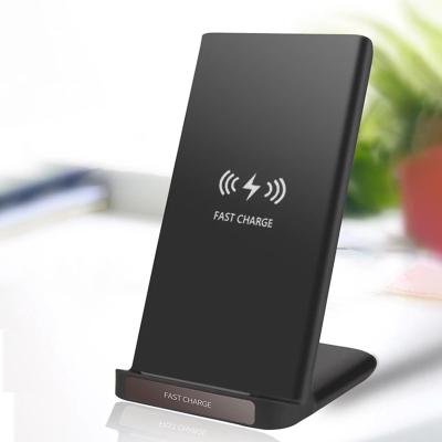 China Hot Sale 15W Qi Wireless Charging Station Amazon Mobile Phone Charger Wireless Stand Holder For iPhone 12 11 Fast Wireless Charger Dock Cell Phone for sale