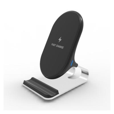 China 2021 Hot Portable Fast Wireless Charger QI 10W 15W 20W Mobile Phone Stand Fast Wireless Charger For iPhone 12 Xiaomi 9 for sale