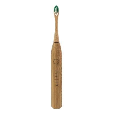 China Toothbrush With 3 Oral Hygiene Soft Head Clean Bamboo Waterproof Ultrasonic Automatic Electric Toothbrush Toothbrush With 3 Clean Soft Head Oral Hygiene for sale