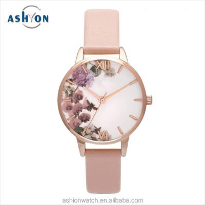 China Day / Date Famous Brand Watches Genuine Leather Watch For Women for sale