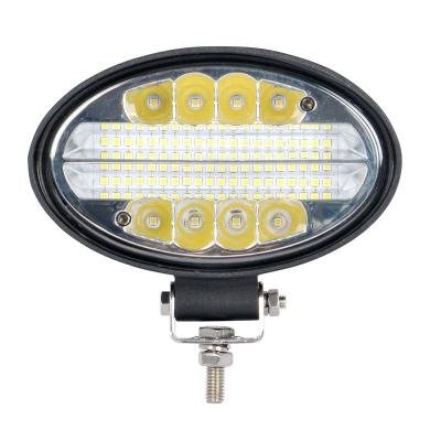 China Aluminum + PC LED Light Tractor Light 6 Inch Agriculture Oval 12 Volt 144W LED Work Light for sale