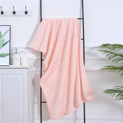 China Sustainable Strong Water Absorption Rate And 70*140 Speed ​​Bath Towel For Bathroom for sale