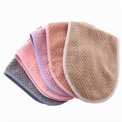 China QUICK DRY Luxury Coral Fleece Face Make Up Towel Makeup Cloth Reusable Cleansing Remover for sale