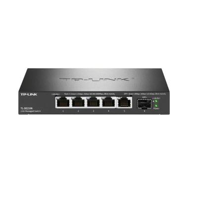 China 10 Gigabits Enclosure Box PC-Gerät 2.5G Cloud Management Switch TL-SE2106 mit 5 Ports zu verkaufen