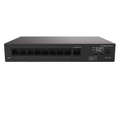 China Modelo privado 8 puertos Gigabit Poe Ethernet Switch S1730S-L8P1T-A1 con función QoS en venta