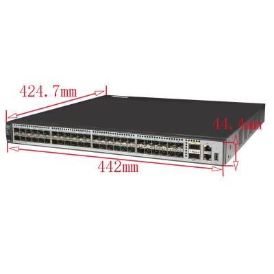 Китай 10 ГБ сетевой коммутатор S6720-54C-EI-48S-AC 48 портов Многоуровневый гигабитный виртуализационный коммутатор продается