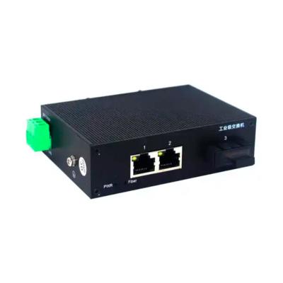 China Interruptor Ethernet industrial 1000Base-FX con puerto Ethernet de 2*10/100/1000Mbps -40C 85C en venta