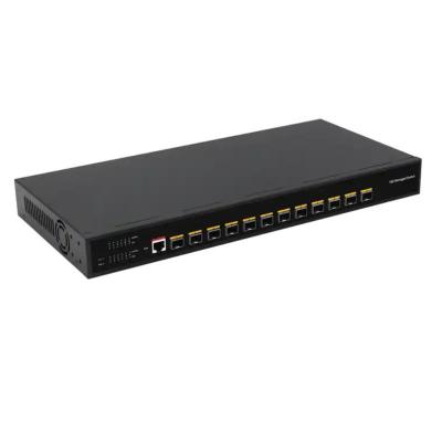 China 16-Port 10/100/1000Mbps Übertragungsrate L3 Managed Ethernet Switch für Internet Bar zu verkaufen