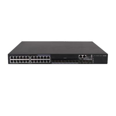 China 24-Port Gigabit Ethernet Switch S5500V2-28C-EI with Intelligent Network Management for sale