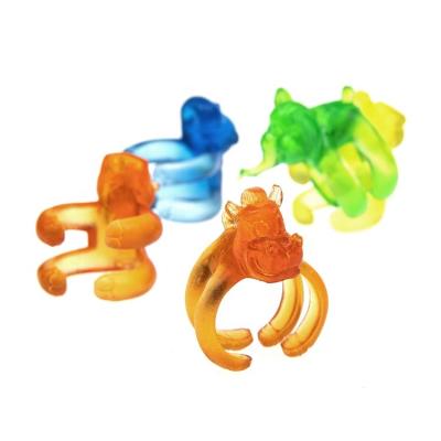 China Baby Toy 2022 Hot Sale Plastic Animals Ring Toys For Children for sale