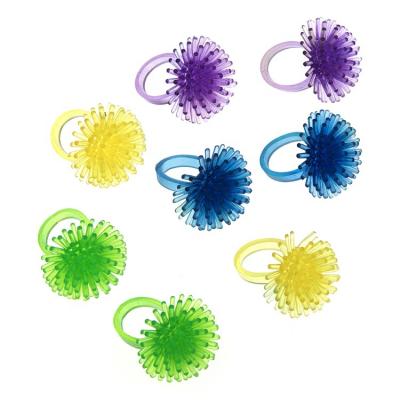 China Styles Amazon Hot Sale Plastic Spiky Ball Ring Promotional Gifts For Children's Day for sale