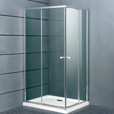 China DOMO Modern Custom Sliding Safety Glass Shower Doors Shower Enclosure for sale