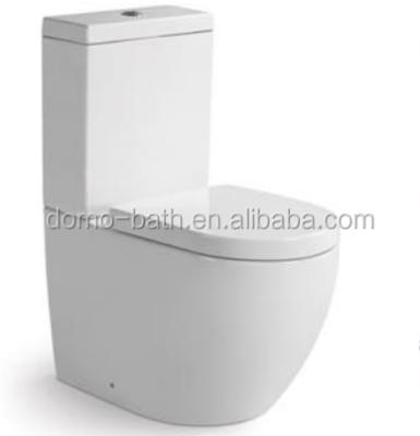 China Double-flush Commercial Bathroom Ceramic Washdown Toilet for sale