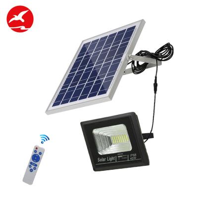 China Sports stadiums Zhongshan manufacturer high power high lumen motion sensor ip65 25w 40w 60w 100w 200w led solar flood light for sale