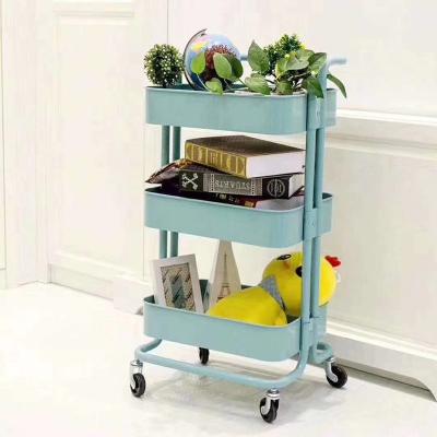 China Sustainable modern hot sale lounge storage cart with handle and wheels. for sale