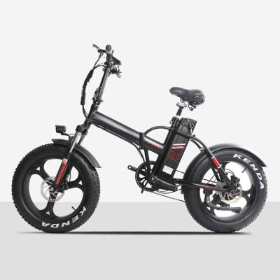 China Good quality 36v48v 250w 350w 500w folding e bike fat tire 20 inch e bike for sale