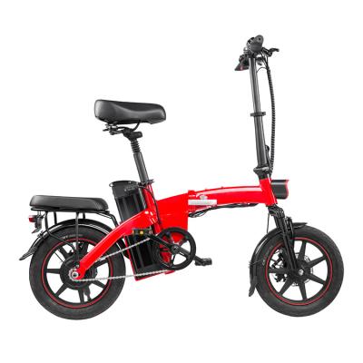 Китай China factory supply new elektrik bike 14 inch hub motor bike electric folding bike продается