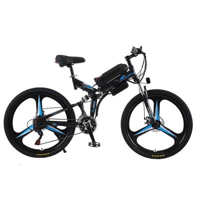 Китай Lithium battery 36v350w e-bike 26 inch cheap electric folding bike bicycle продается