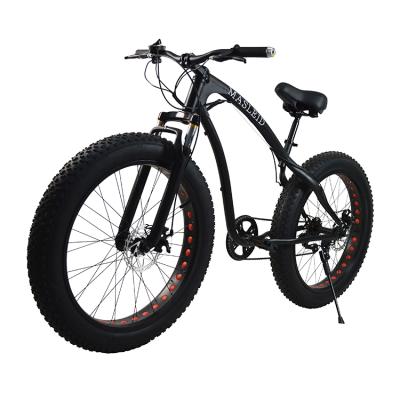 Cina High quality fat tyre snow bike 26 inch 7 speed cycle snow bike in vendita