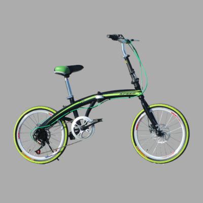 中国 Factory supply 7 speed light foldable bicycle kids foldable bicycles cheap price 販売のため