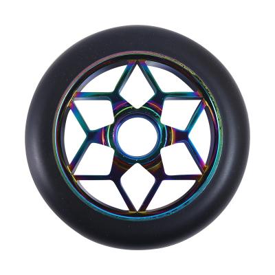 China High Rebound PU Wheels Professional Hip Hop Kick Kick Trick Scooters Extreme Sports Stunt Scooter Accessories Wheel for sale