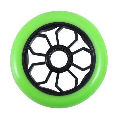 China High Rebound PU Wheels Wholesale 360 ​​Degree Rotating Freestyle Core 100mm Aluminum Rebound High Bound Wheel for sale