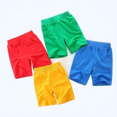 China Factory wholesale price anti-pilling cotton fabric shorts for boy clothes casual pants summer OEM service simple daily use casual pants for sale