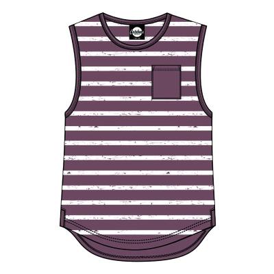 China Factory Boutique Knitwear Toddler Baby Boy Girls Solid Breathable Knit Cotton Tank Tops Summer Sleeveless Vest for sale