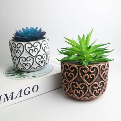 China Europe Customize Cement Garden Flower Pot for sale