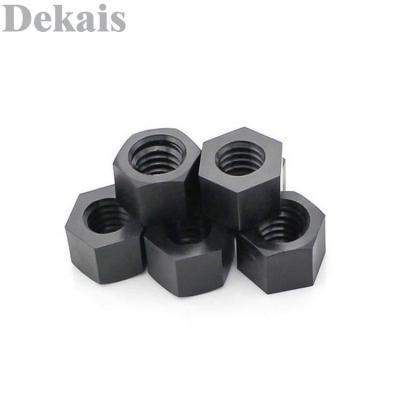 China Heavy Industry Factory Wholesale Plastic Hex Head Nylon Nut For Bolt M3 M6 M12 Nylon Bolt Nut for sale