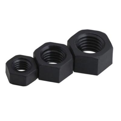 China Heavy Industry In High Quality Plastic Hex Nut PA66 Stock White / Black HEX NUT for sale