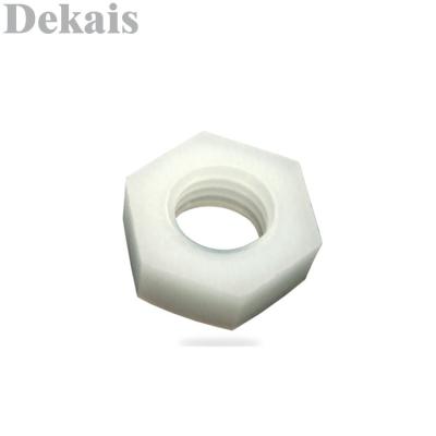 China Hot Sale China Heavy Industry M3 M4 M5 M6 M8 M10 M12 M16 Plastic Black Hex Nylon Nuts Screw Nuts for sale