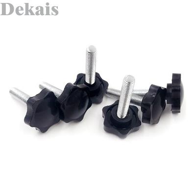 China Pan M3 M4 M5 M6 M8 Plastic Five Star Furniture Handle Thumb Screw for sale