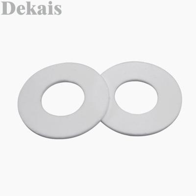 China black and white shockproof non-slip rubber spring washer dia9 or dia11 flat round silicone plastic gasket screw trim for sale