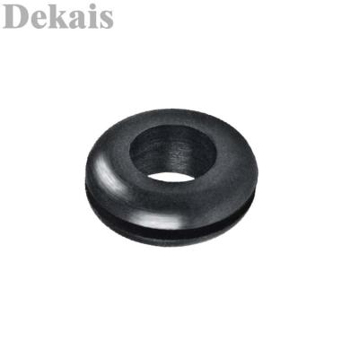 China Silicone rubber manufacturer stock silicone wire protection coil silicone wire protection ring rubber grommet for sale