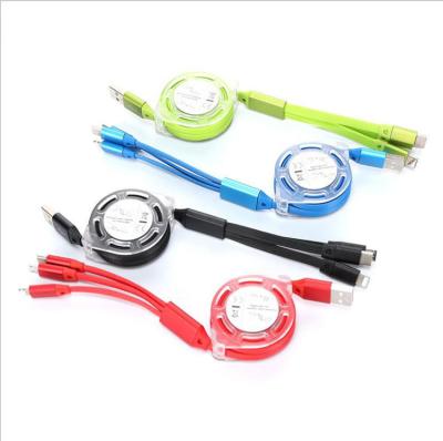 China Magnetic Fast Charging MP3/MP4 Player USB Cable Phone Accessories Cable USB Data Cable for sale