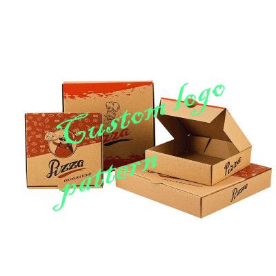 China Disposable Free Samples 6 8 9 10 12 inch cheap printed custom pizza boxes with logo, custom corrugated pizza box, pizza box one karton for sale