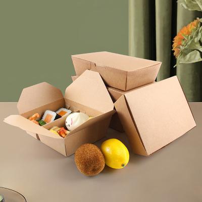 China 2022 Disposable Disposable Fast Food Box Disposable Hamburger Fried Chicken Wrapping Paper Boxes Food Packaging Custom Manufacturer Takeaway Packaging for sale