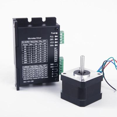 China Micro Stepper Motor 34-60mm for CNC NEMA 17 Micro Stepper Motor 42BYGH34-1704 Stepper Motor Speed ​​Control for sale