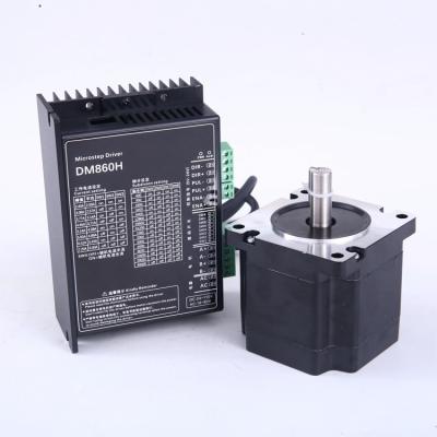 China Hot Selling Cheap NEMA 34 Stepper Motor NEMA 34 Stepper Motor CNC Hybrid Two Phase Kit HJ86BYGH150-6004 for sale