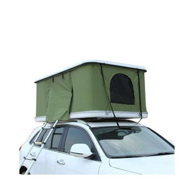 China Camouflage/Field Play Portable Camping Shell Roof Top Tent Roof Top Tent Car Hard Tent For 4 Person for sale