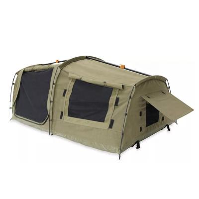 China Straight Brace Type 2020 New Australian Canvas Structure Single Loot Tent For Sale for sale