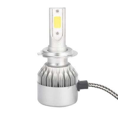 China Auto led headlight wholesale H7 H11 9005 12V 36W 6000k auto waterproof c6 car led headlight use for universal car for sale