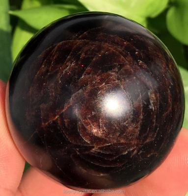 China China Wholesale Natural Sphere Garnet Ball Sheen Almandine Crystal Mineral Stone For Sale for sale