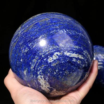 China Wholesale Natural Healing Crystal Sphere Lapis Lazuli Stone Crystal Ball For Decoration from Europe for sale