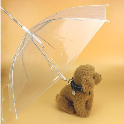 China Umbrella CLASSIC Useful Transparent PE Small Dog Cat Umbrella for sale